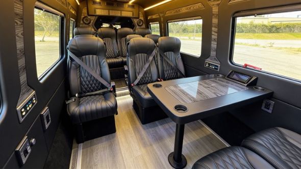 12 passenger sprinter van interior newport news