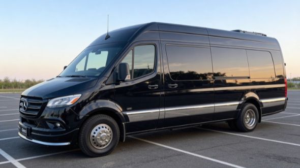 newport news concert sprinter van rental