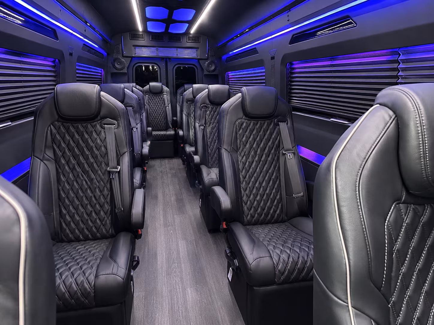 18 passenger sprinter van interior