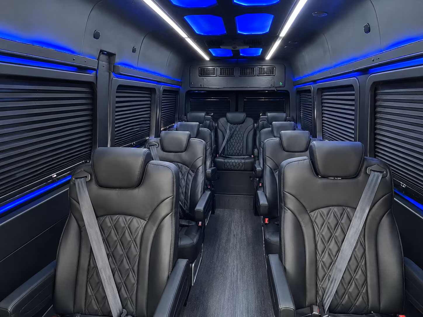20 passenger sprinter van interior