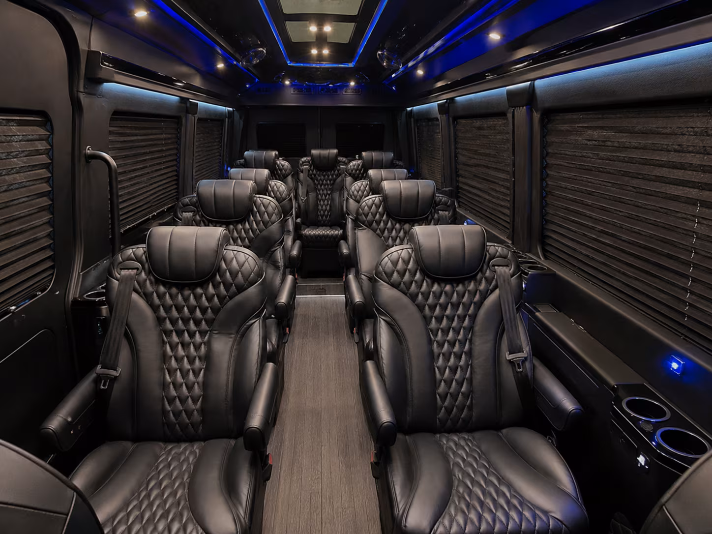 newport news 15 passenger sprinter van inside