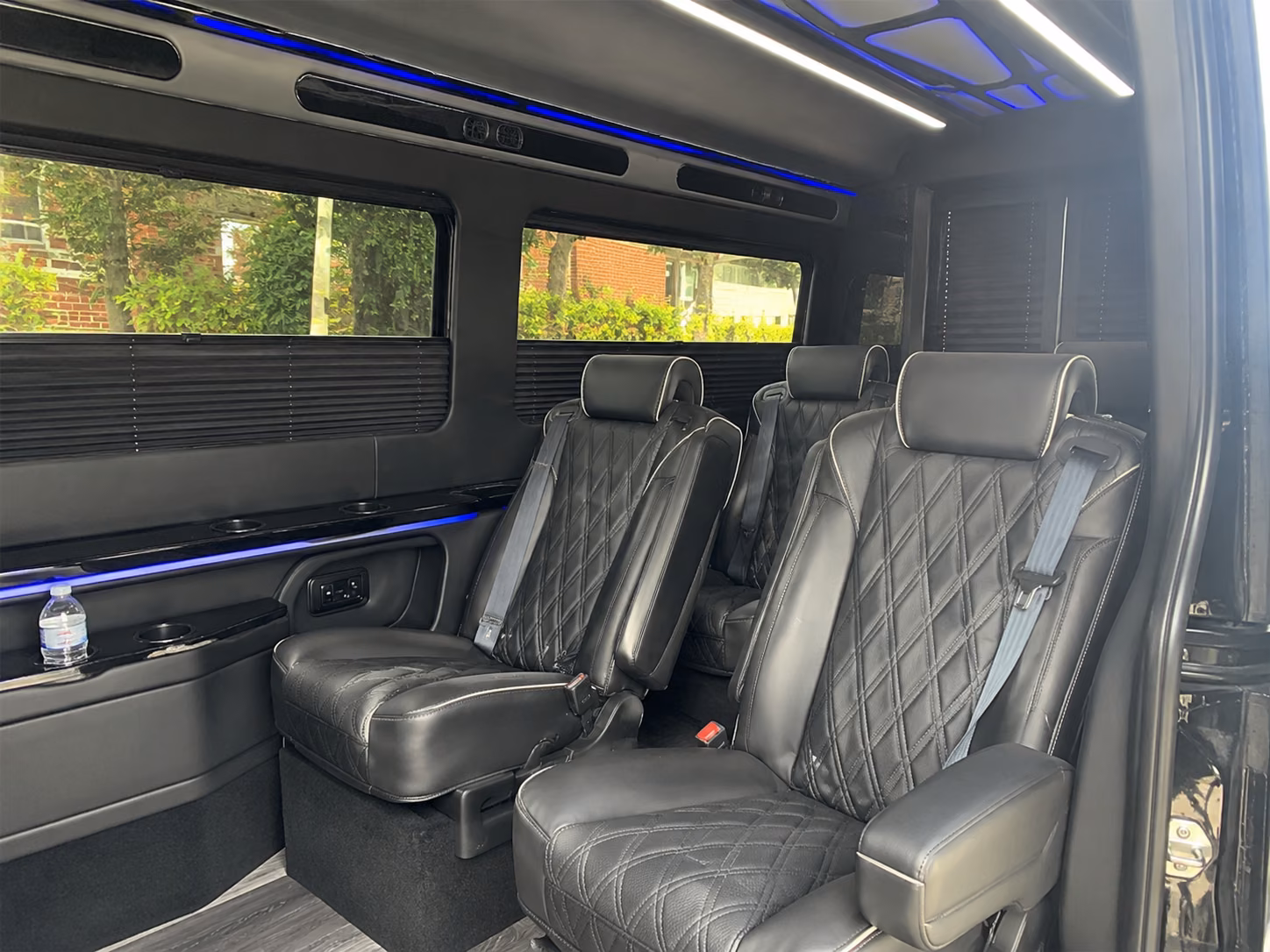 newport news 15 passenger sprinter van interior