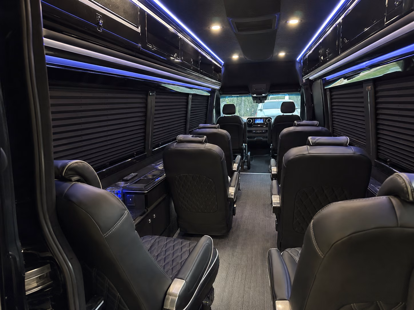 newport news wedding sprinter van rental