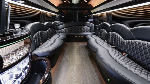 sprinter limousine inside newport news